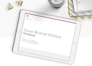 Download The Branding Intro Workbook to get you started on the track to an amazing brand strategy for your business