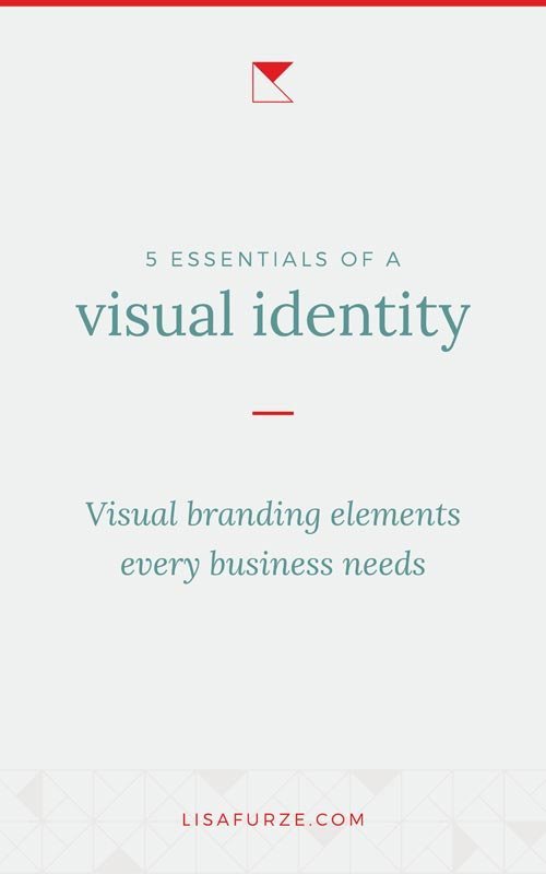 You know you need a logo, but what else makes up a visual brand identity? Here are the 5 essentials I think every business requires.