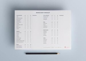 Reviewing your brand periodically will keep it up-to-date and relevant. Here's how to conduct a brand audit yourself, using a free brand audit checklist you can download!