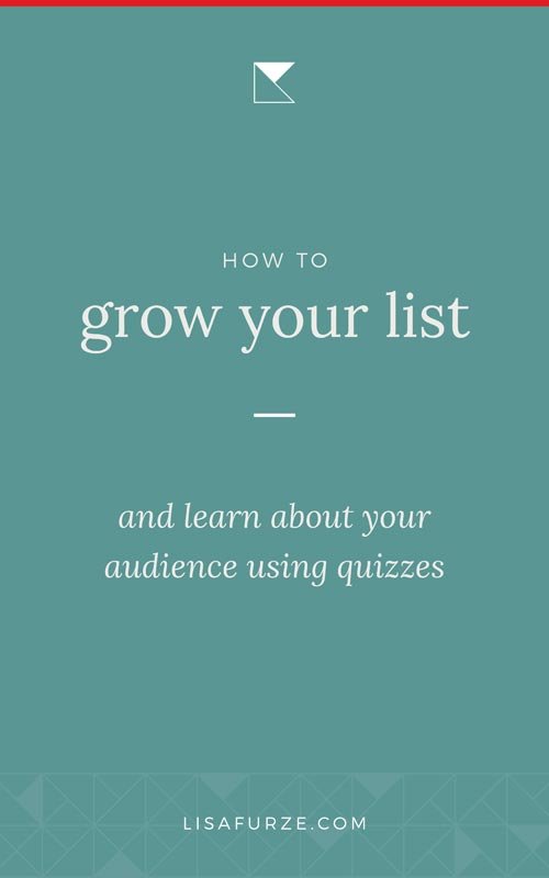 Find out what makes quizzes great for lead generation, and how you can use them to quickly build an email list of people who want to hear from you!