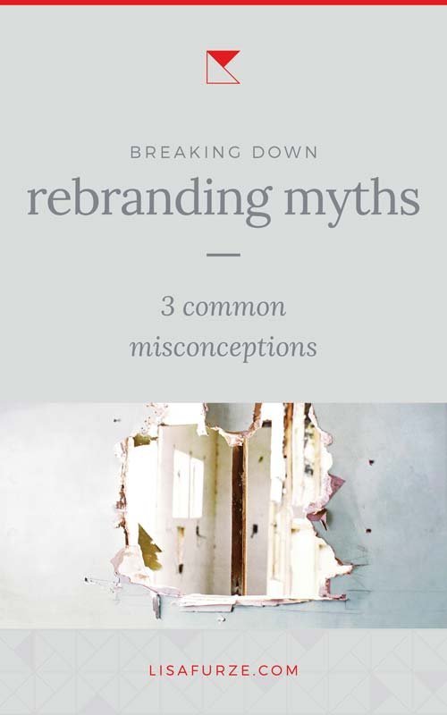 Let's break down some common misconceptions about rebranding your business. Click here to read about what really happens when you rebrand!!