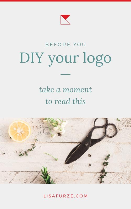 Before you DIY your logo, take a quick moment to consider some of the points in this post.