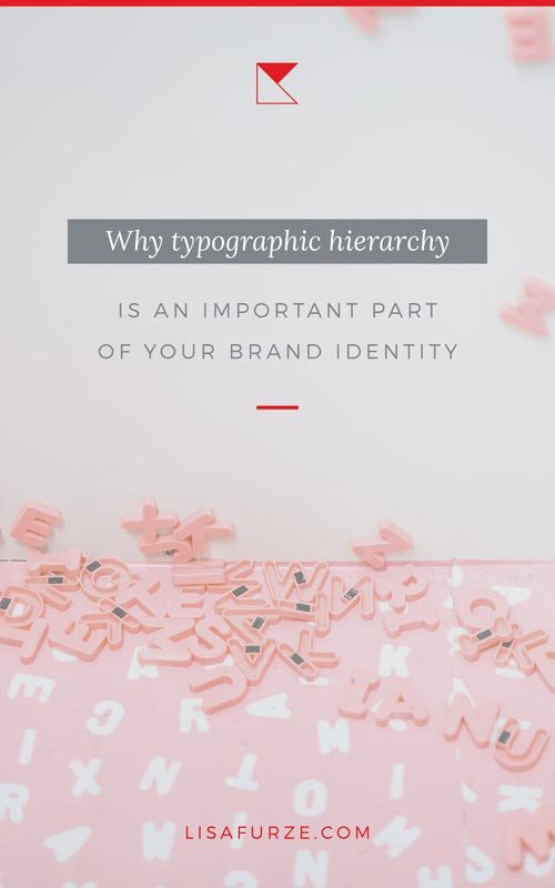How to set up a good typographic hierarchy for your brand identity and improve the readability of your site.