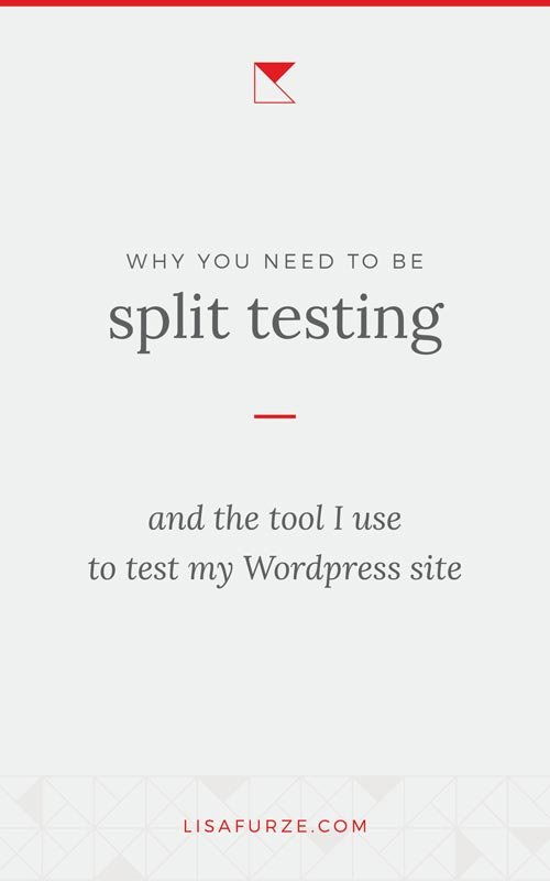 How to utilise simple but powerfully effective split testing to improve the conversion rates of your website's landing and sales pages so you can uplevel your business.