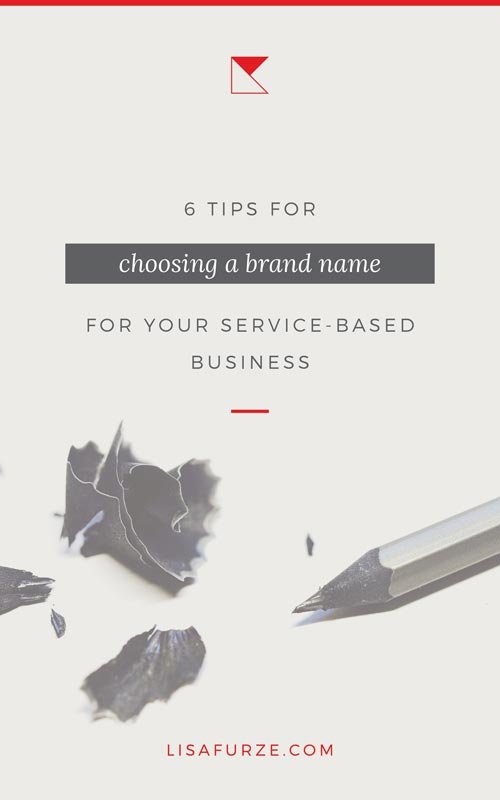 If you're choosing a brand name for a new business, check out these 6 useful tips.