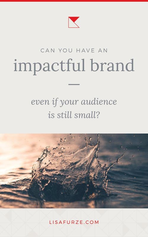 Growing your audience isn't same thing as growing your brand. Read this post to find out what it really means to have a strong brand.