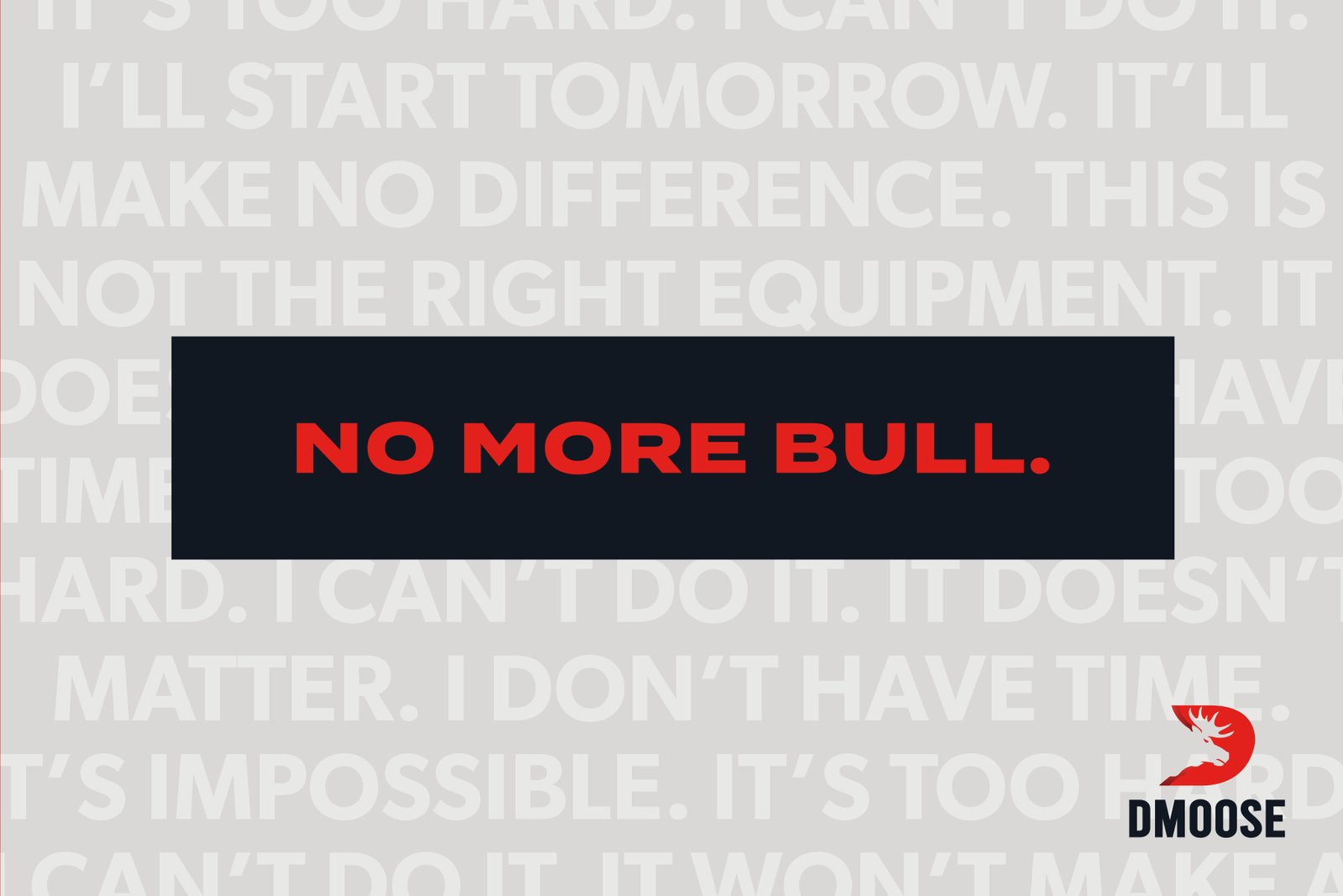 DMoose tagline, created by Lisa Furze