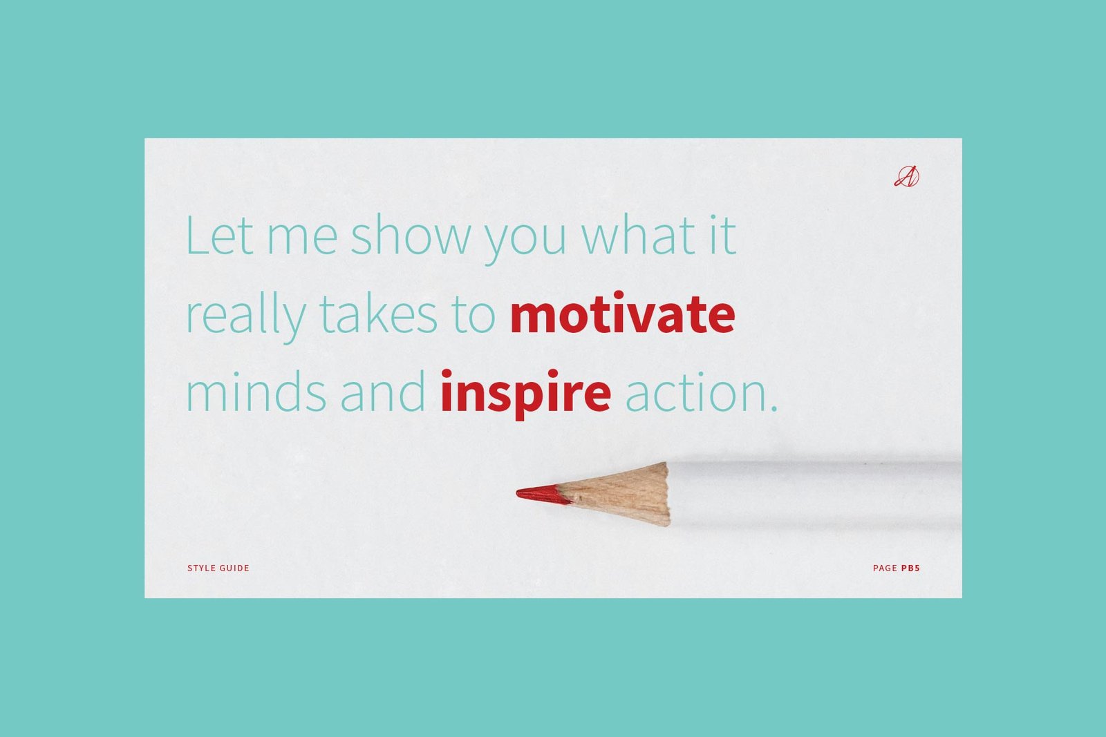 Brand messaging example