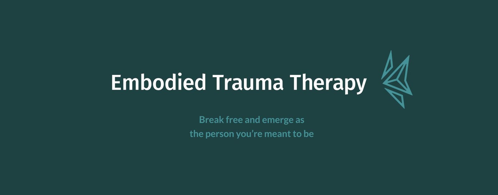 Embodied Trauma Therapy logo