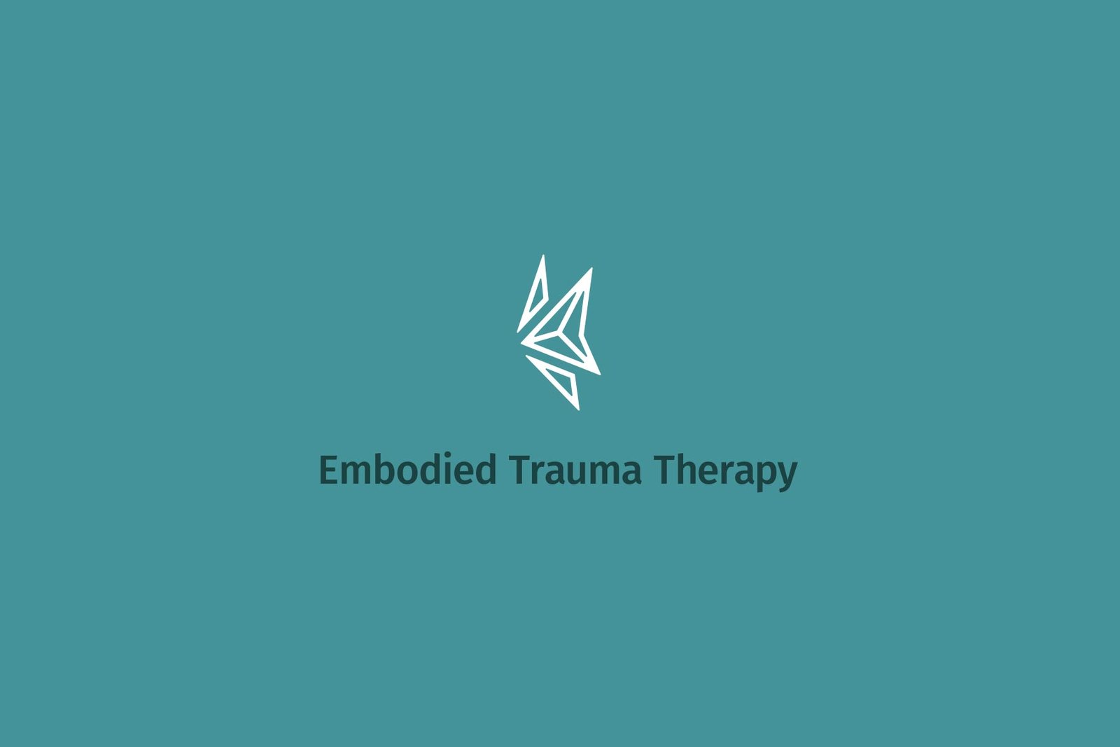 Primary logo design for a trauma therapist