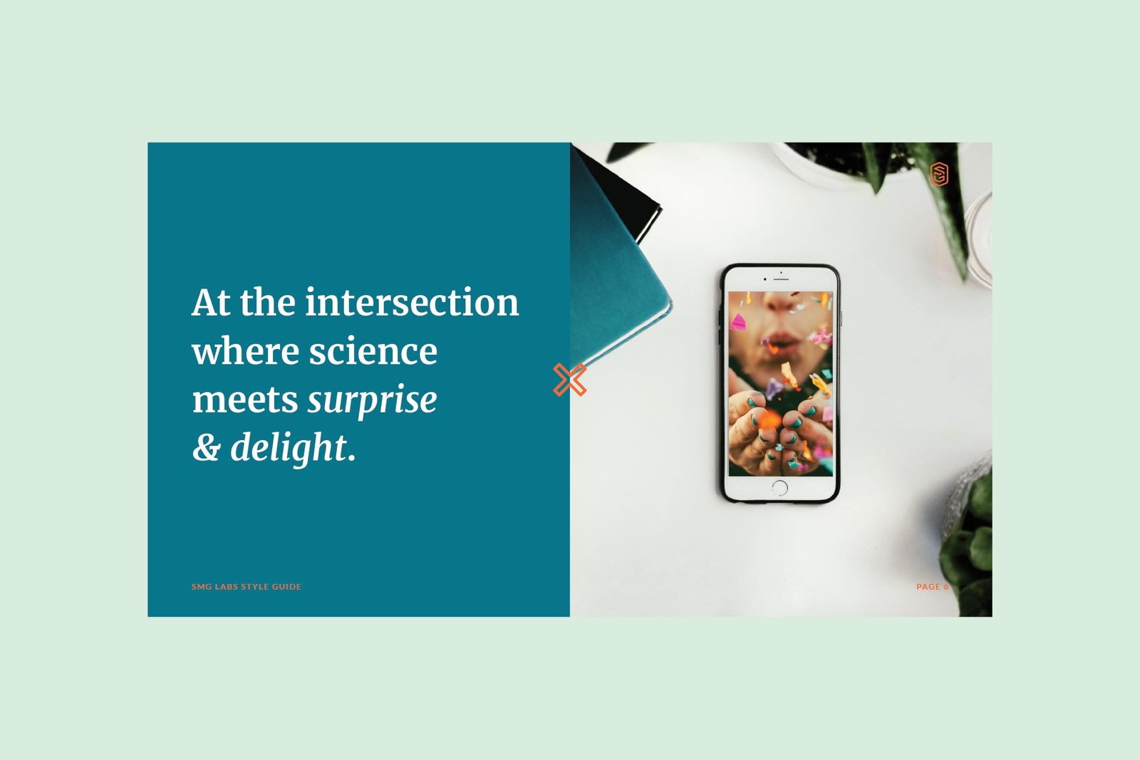 Brand messaging example