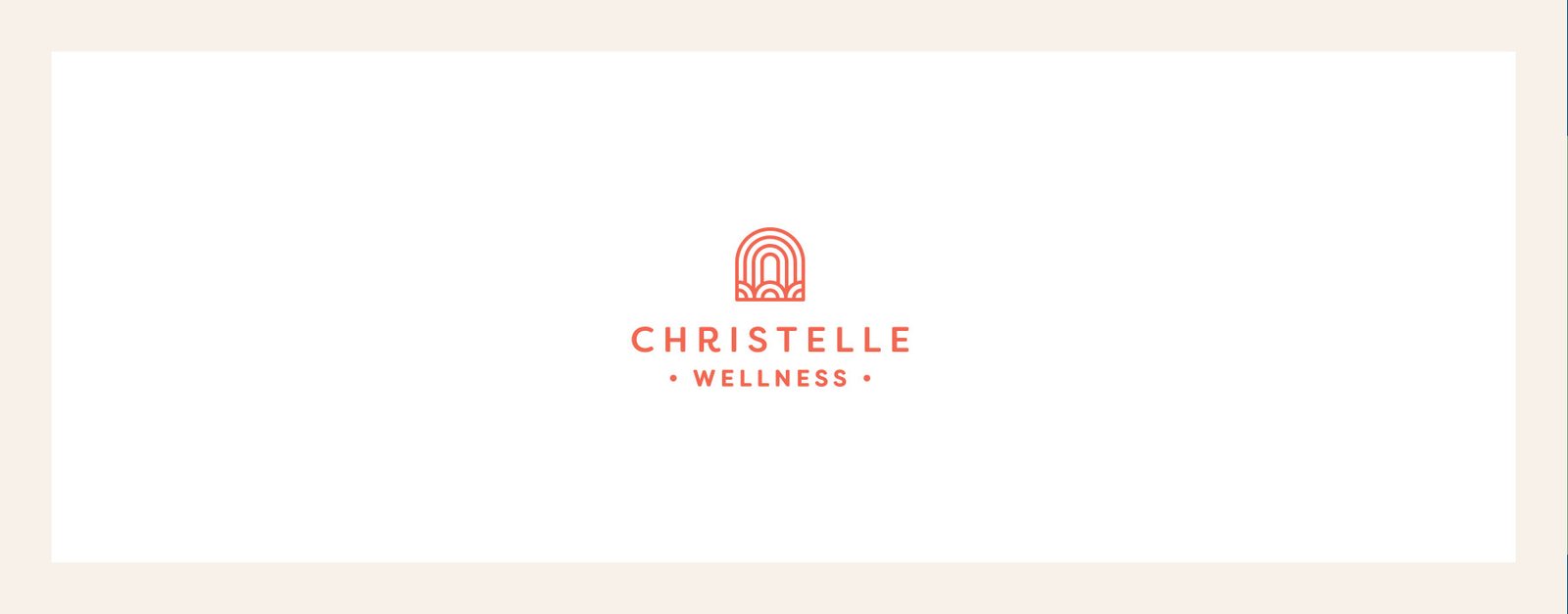 Nutrition and wellness brand logo