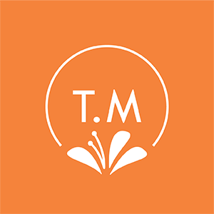 Thulasi Mohanadas monogram logo