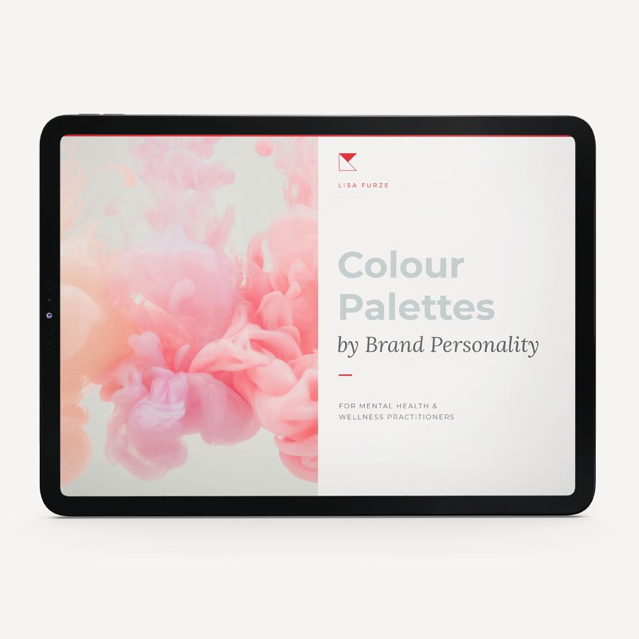 Colour Palettes by Brand Personality for Mental Health & Wellness Practitioners