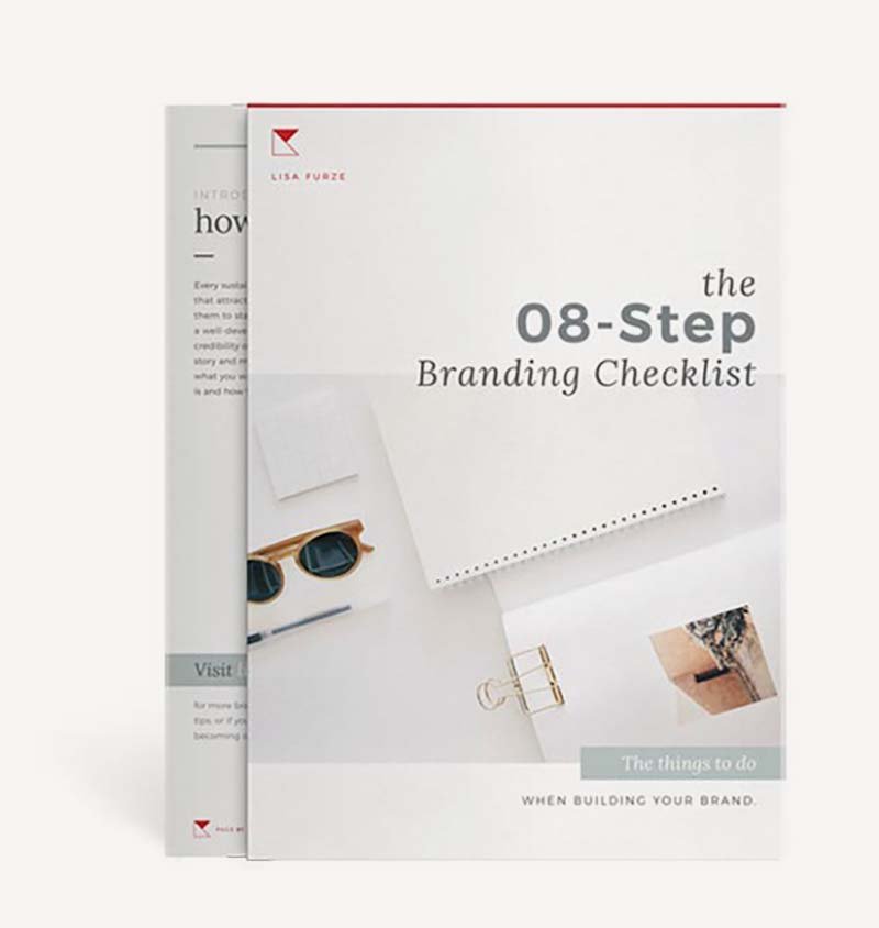 A free branding checklist so you can make sure you've got all the essential brand elements covered