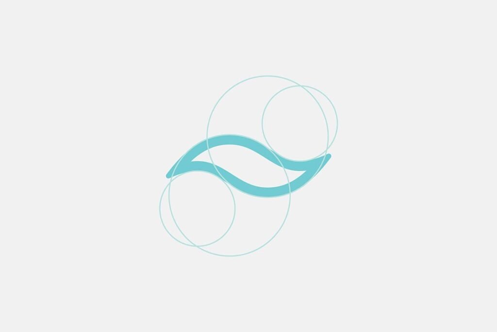 Coaching brand supplementary mark construction, designed by Lisa Furze
