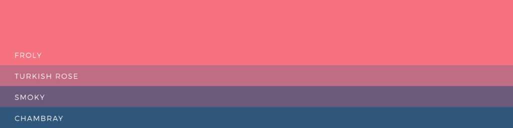 22 hand-picked colour palettes | lisafurze.com