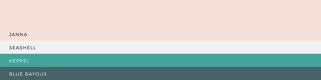 22 hand-picked colour palettes | lisafurze.com