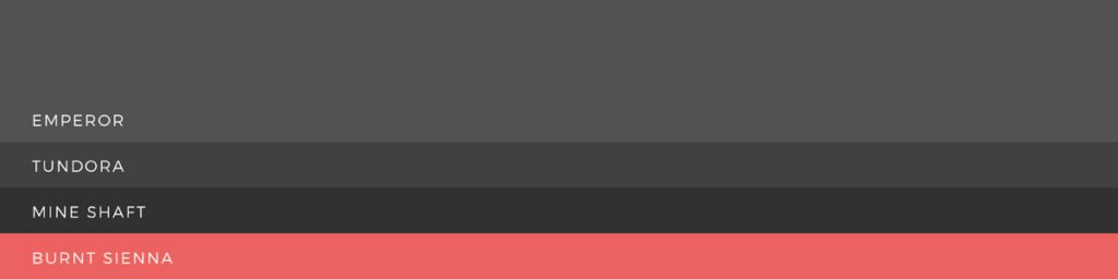 22 hand-picked colour palettes | lisafurze.com