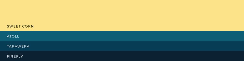 22 hand-picked colour palettes | lisafurze.com