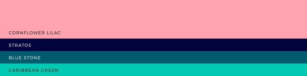 22 hand-picked colour palettes | lisafurze.com