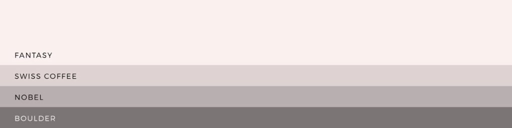 22 hand-picked colour palettes | lisafurze.com