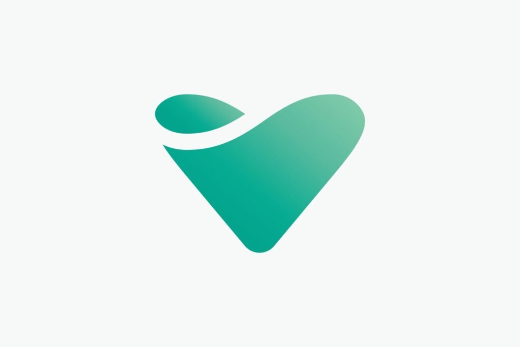 Visitry gradient icon design