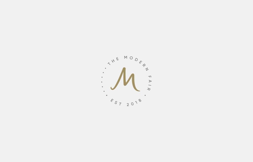 The Modern Fair alternate logo design, created by Lisa Furze