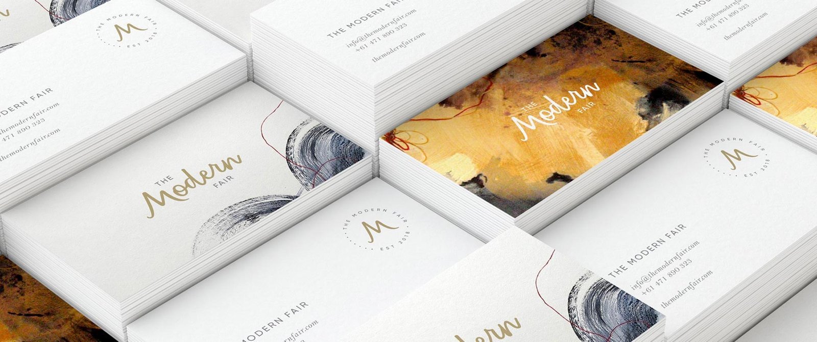 The Modern Fair branding and design by Lisa Furze