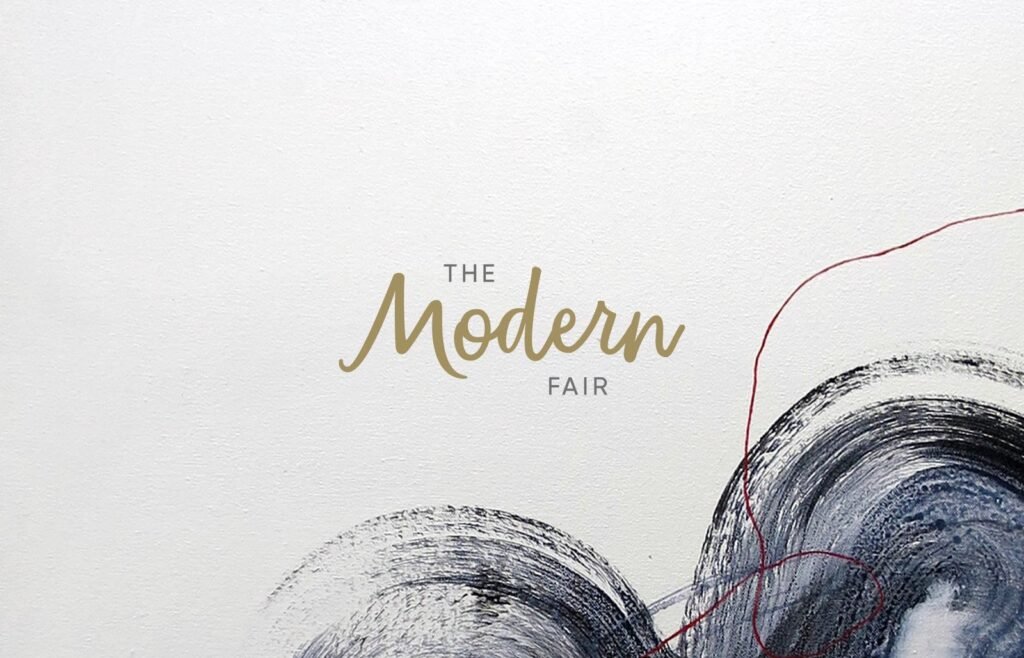 The Modern Fair primary logo design and branding by Lisa Furze